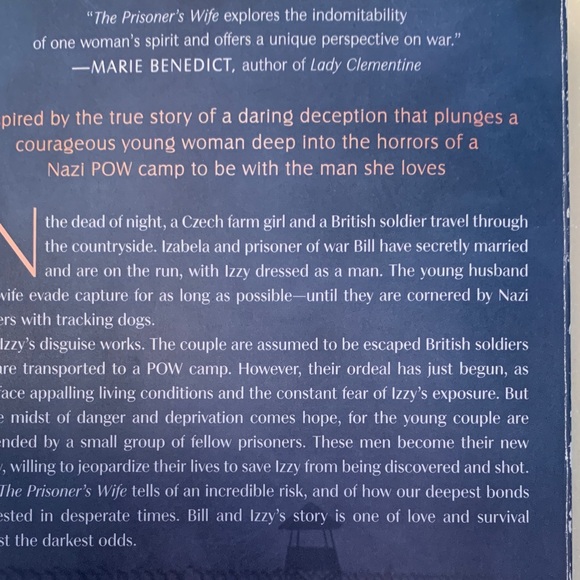 The Prisoner's Wife by Maggie Brookes - Elegant Blue Cover Book - Picture 7 of 8